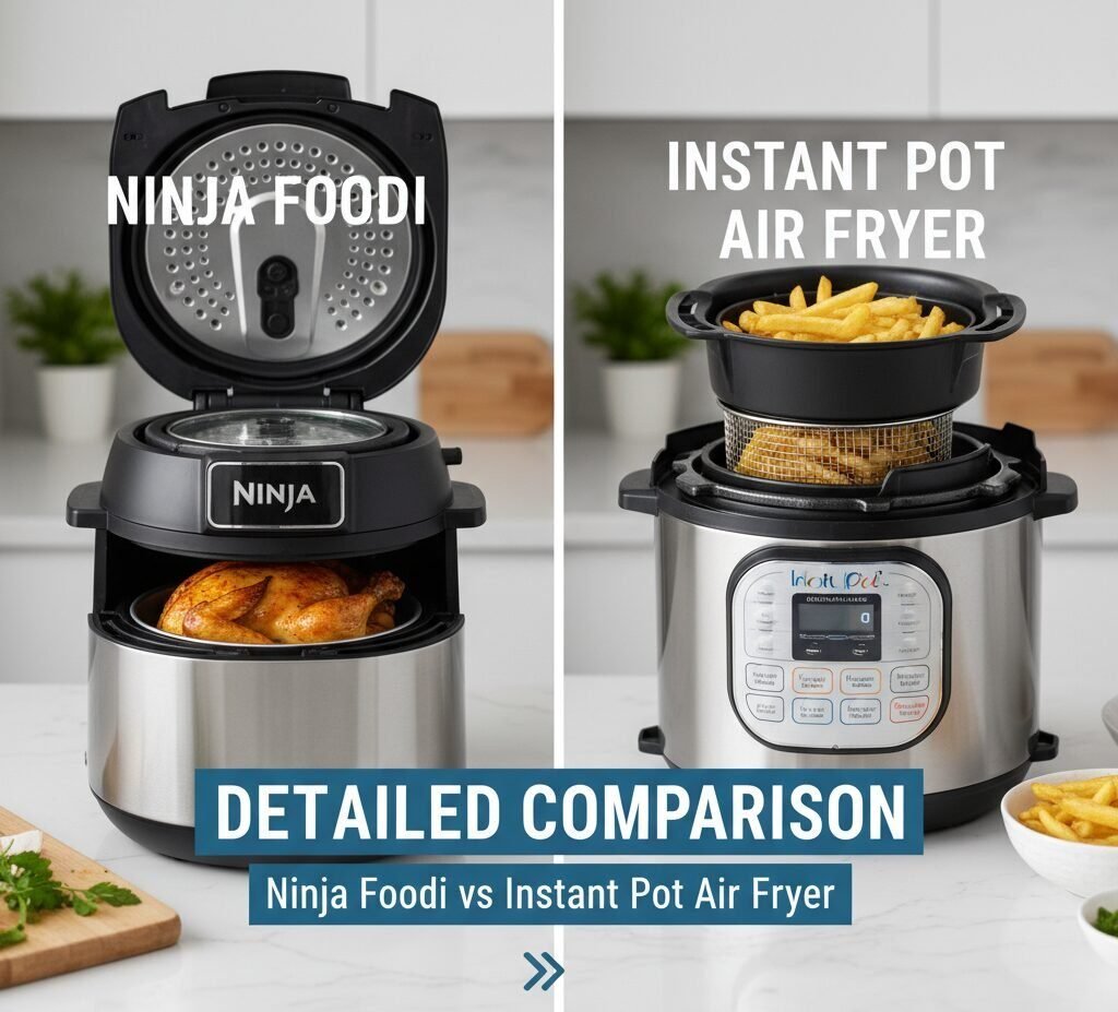 Ninja Foodi vs Instant Pot Air Fryer