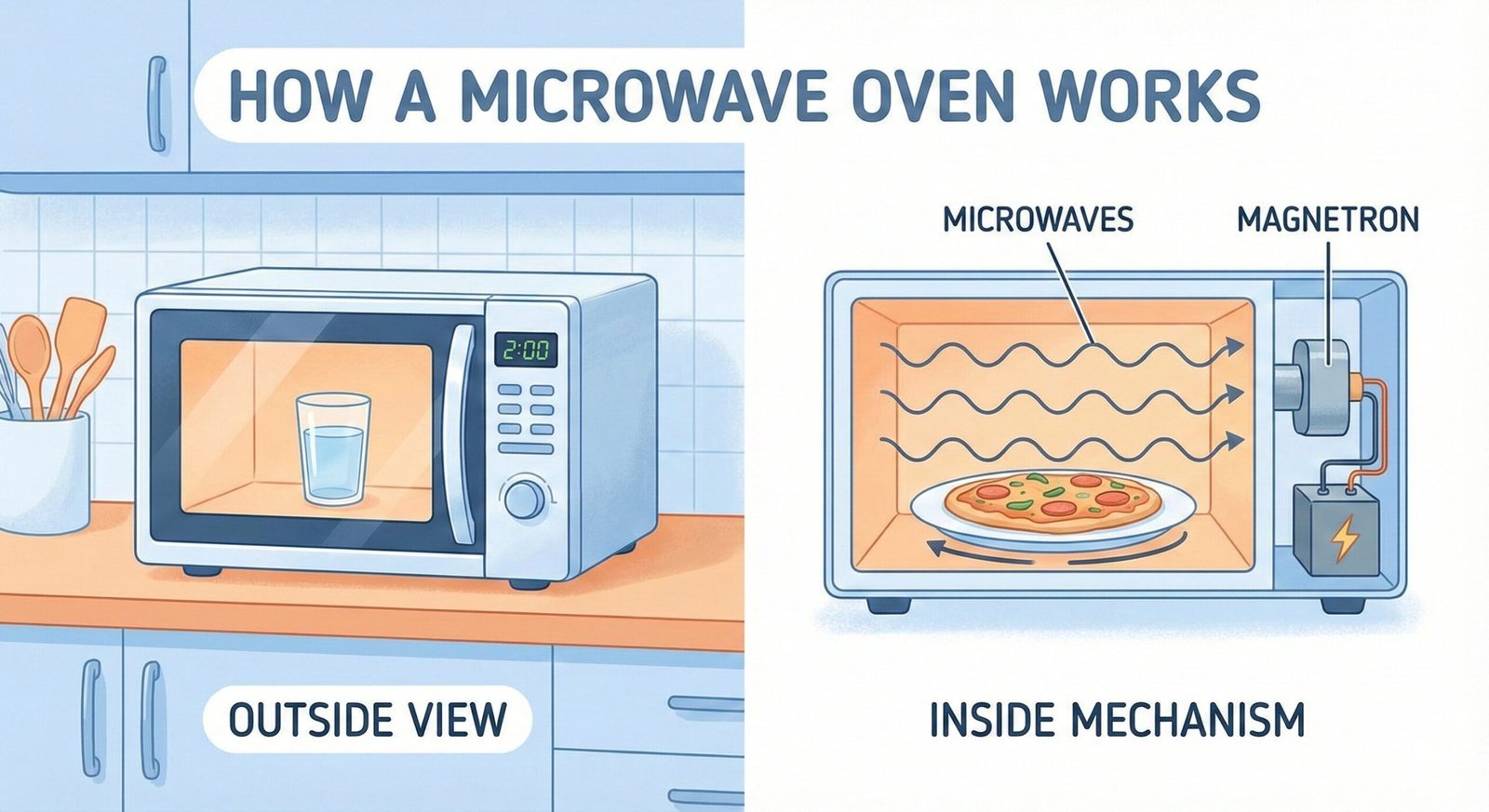 What is a microwave oven