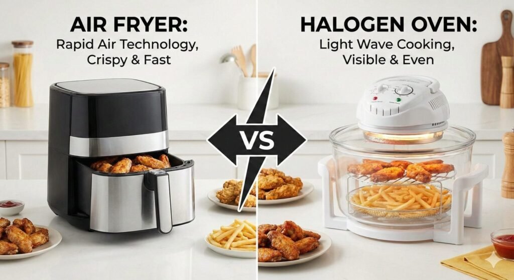 Air fryer vs halogen oven
