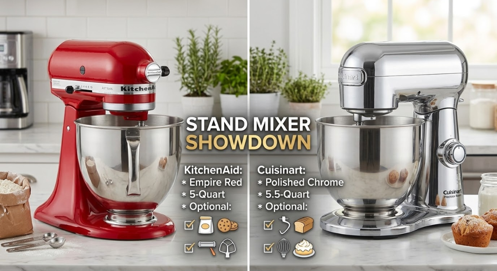 KitchenAid vs Cuisinart Stand Mixer